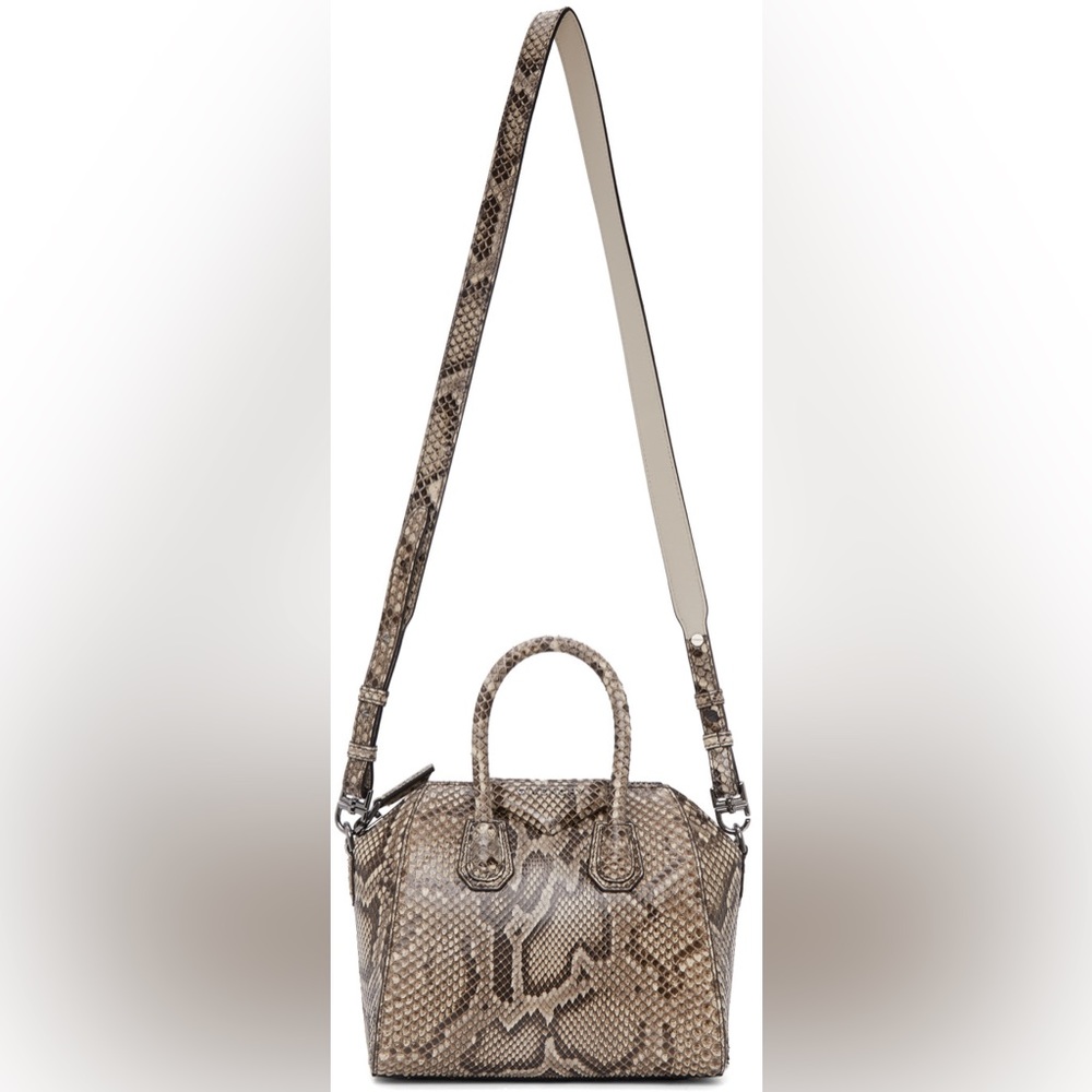 RARE Givenchy Medium Antigona Python Snakeskin Bag